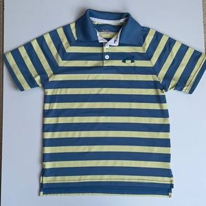 Under Armour HeatGear Polo style Shirt silky YSM